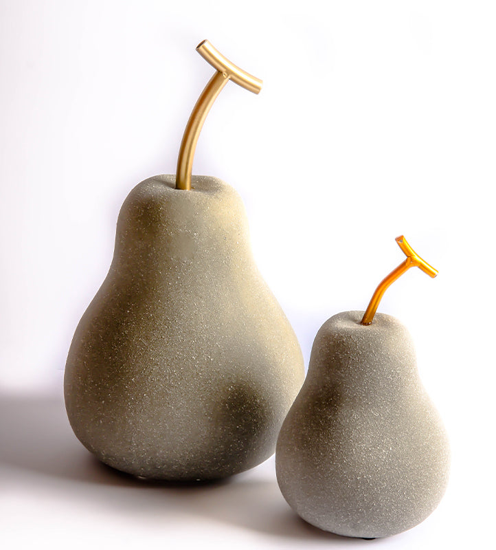 Faux Concrete Pears